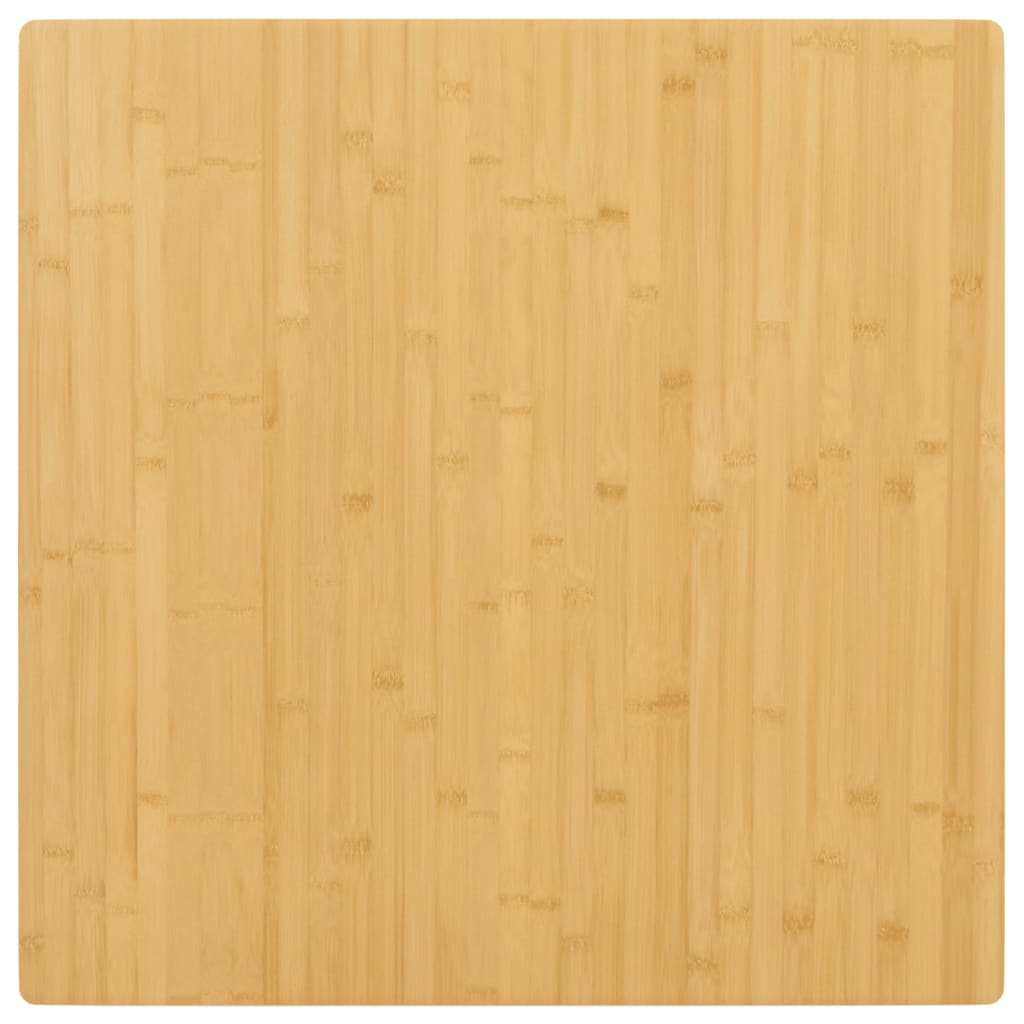 Table Top 90x90x2.5 cm Bamboo