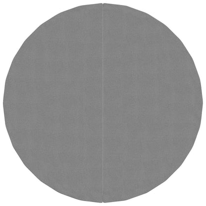 94215 vidaXL Pool Ground Cloth Light Grey Ø244 cm Polyester Geotextile