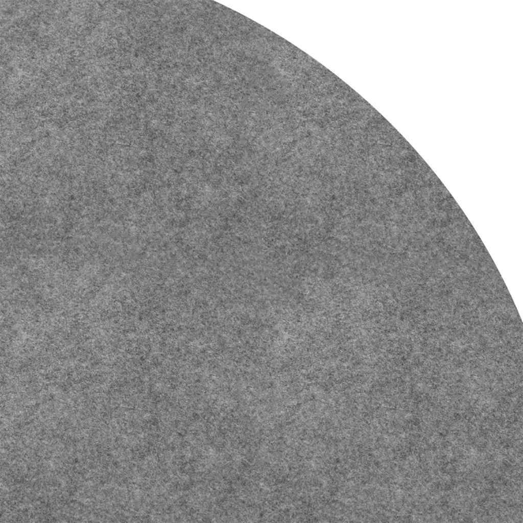 94215 vidaXL Pool Ground Cloth Light Grey Ø244 cm Polyester Geotextile