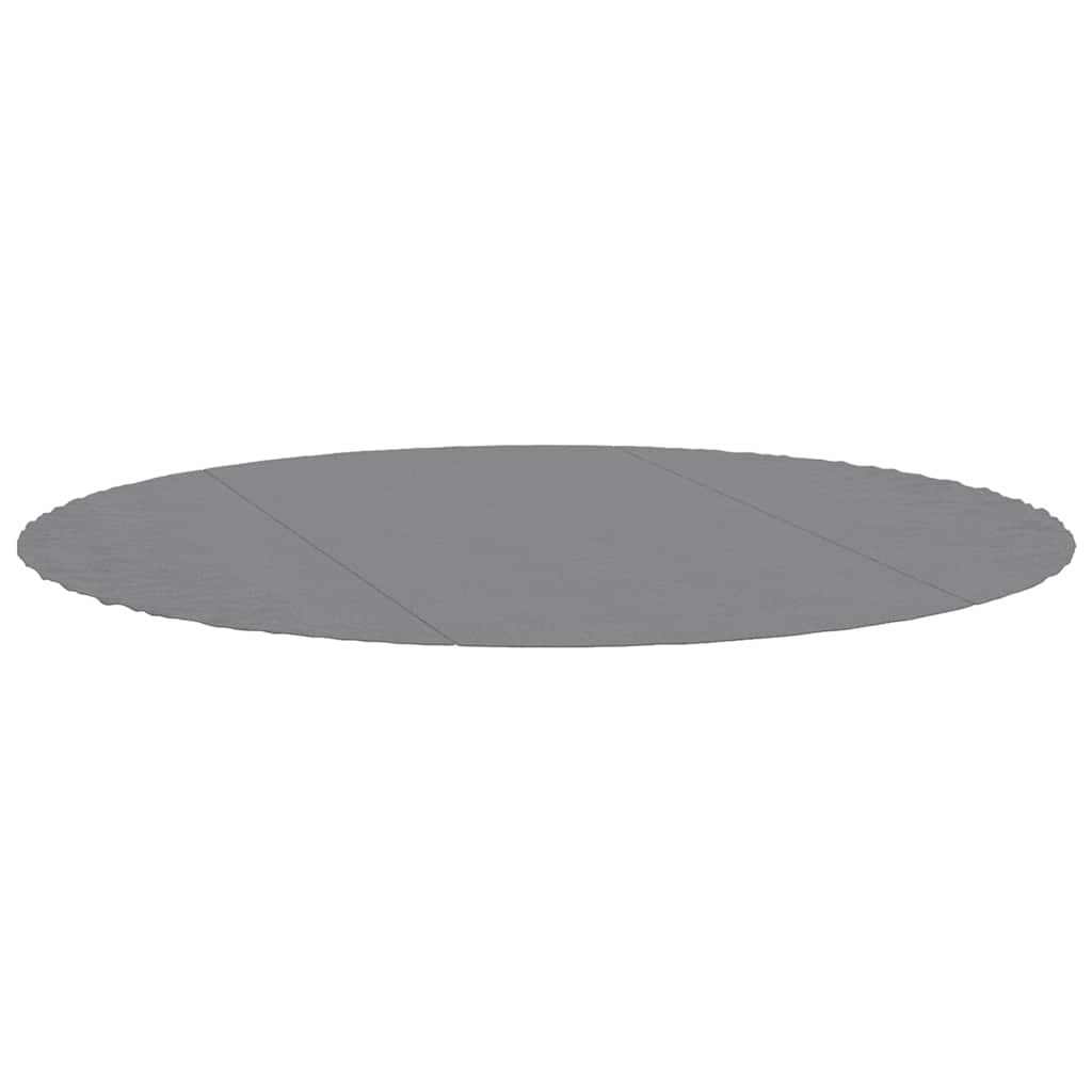 94217 vidaXL Pool Ground Cloth Light Grey Ø366 cm Polyester Geotextile