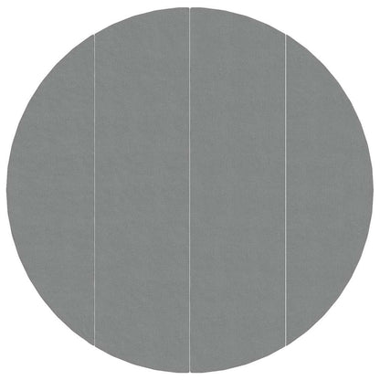 94221 vidaXL Pool Ground Cloth Light Grey Ø500 cm Polyester Geotextile