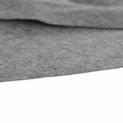 94224 vidaXL Pool Ground Cloth Light Grey Ø306 cm Polyester Geotextile
