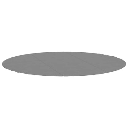 94226 vidaXL Pool Ground Cloth Light Grey Ø396 cm Polyester Geotextile