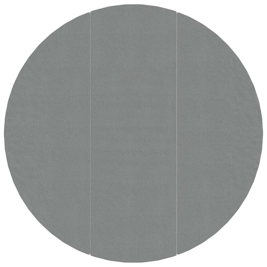 94226 vidaXL Pool Ground Cloth Light Grey Ø396 cm Polyester Geotextile