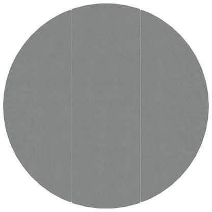 94226 vidaXL Pool Ground Cloth Light Grey Ø396 cm Polyester Geotextile