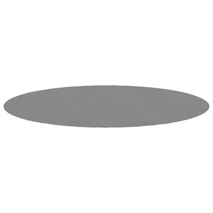 94227 vidaXL Pool Ground Cloth Light Grey Ø428 cm Polyester Geotextile
