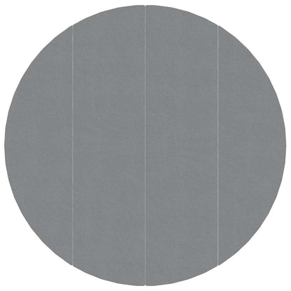 94227 vidaXL Pool Ground Cloth Light Grey Ø428 cm Polyester Geotextile