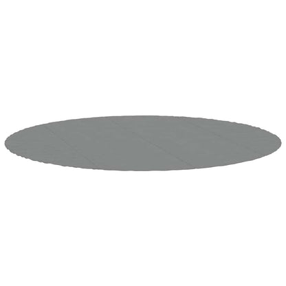 94228 vidaXL Pool Ground Cloth Light Grey Ø458 cm Polyester Geotextile