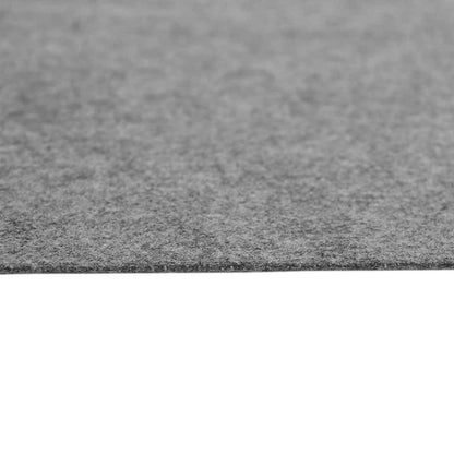 94233 vidaXL Pool Ground Cloth Light Grey 500x250 cm Polyester Geotextile