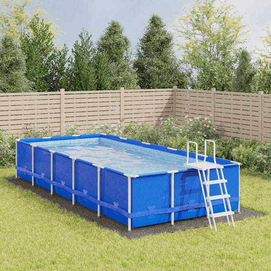 Pool Ground Sheet 820 x 420 cm Rectangular Non-woven Fabric
