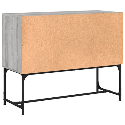 Sideboard Grey Sonoma 100x40x79.5 cm Engineered Wood