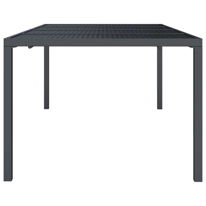 Garden Table Anthracite 200x100x72 cm Steel