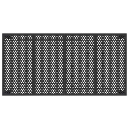 Garden Table Anthracite 200x100x72 cm Steel