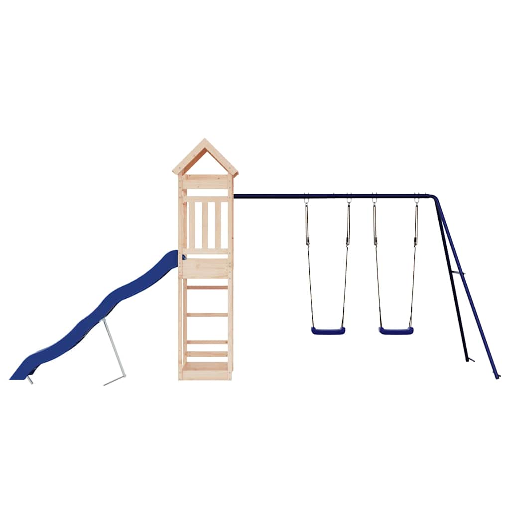 Outdoor Playset Solid Wood Pine