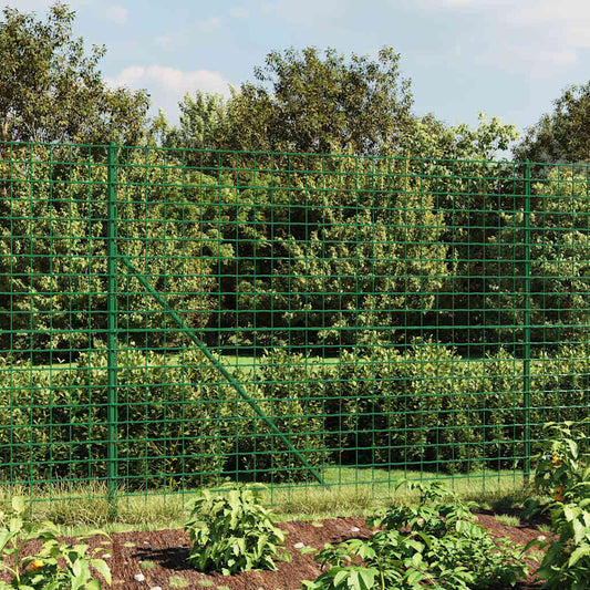 Wire Mesh Fence Green 1,8x25 m Galvanised Steel