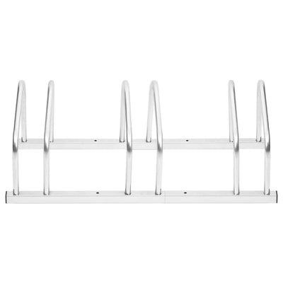 Bike Rack for 3 Bikes Galvanised Steel