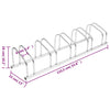 Bike Rack for 5 Bikes Galvanised Steel