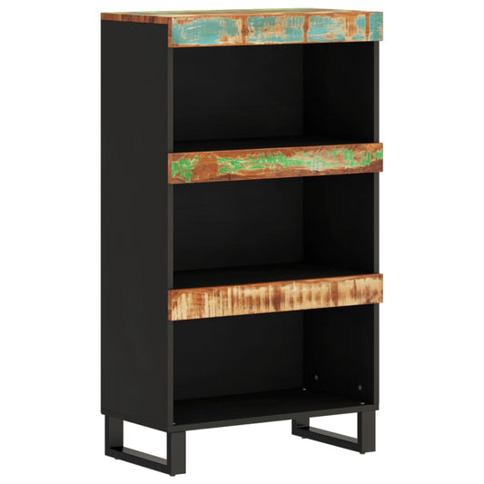 Side Cabinet 60x33x107 cm Solid Wood Reclaimed