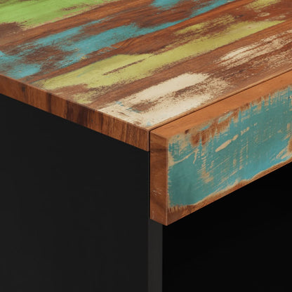 Side Cabinet 60x33x107 cm Solid Wood Reclaimed