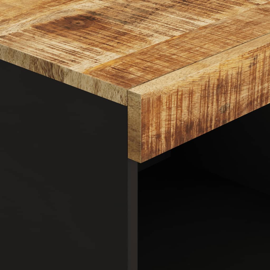 TV Cabinet 85x33x43.5 cm Solid Wood Mango