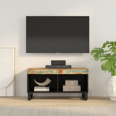 TV Cabinet 85x33x43.5 cm Solid Wood Reclaimed