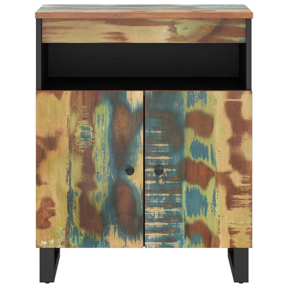 Sideboard with 2 Doors 60x33x75 cm Solid Wood Reclaimed