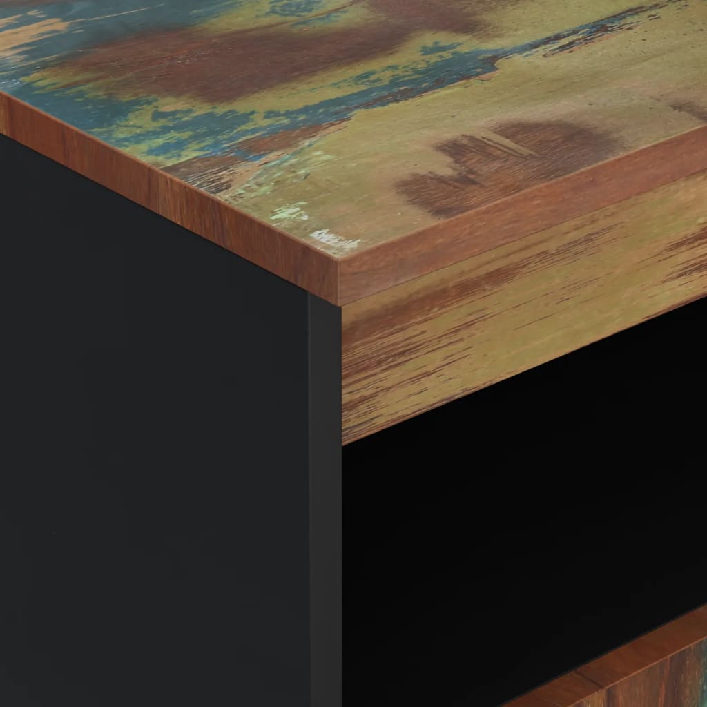 Sideboard with 2 Doors 60x33x75 cm Solid Wood Reclaimed