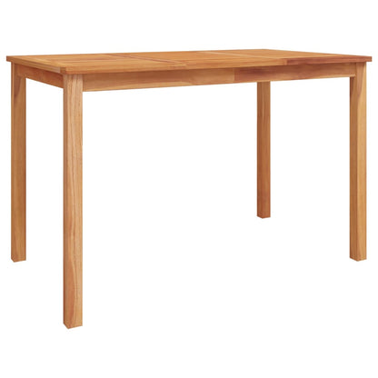5 Piece Patio Dining Set Solid Wood Teak