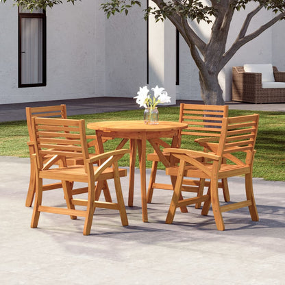 Garden Dining Set | Brown | Solid acacia wood | Standard | Durable