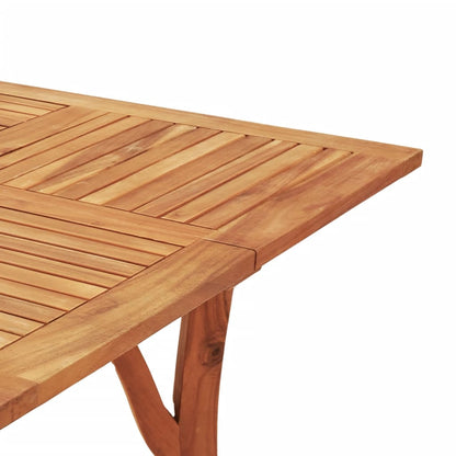 Garden Dining Set | Natural Wood | Solid Acacia wood | Medium | Durable