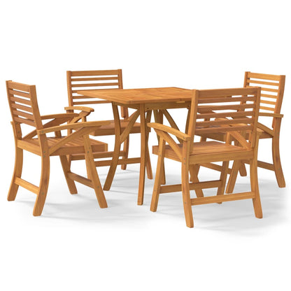 Garden Dining Set | Natural wood | Solid acacia wood with an oil finish