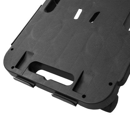 Transport Trolleys 2 pcs Black Polypropylene 200 kg