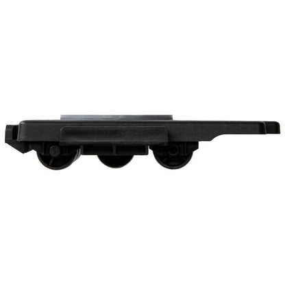 Moving Dollies with 8 Wheels 20 pcs Black Polypropylene 150 kg