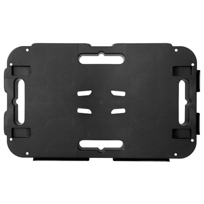 Transport Trolleys 5 pcs Black Polypropylene 300 kg