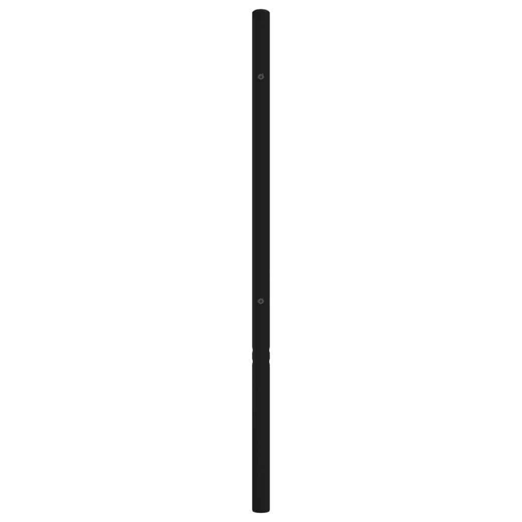 Headboard | Black | Steel | Single | Headboard | Rectangular