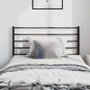 Metal Headboard Black 100 cm