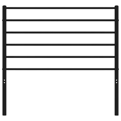 Headboard | Black | Powder-Coated Steel | Single | Durable | Headboard