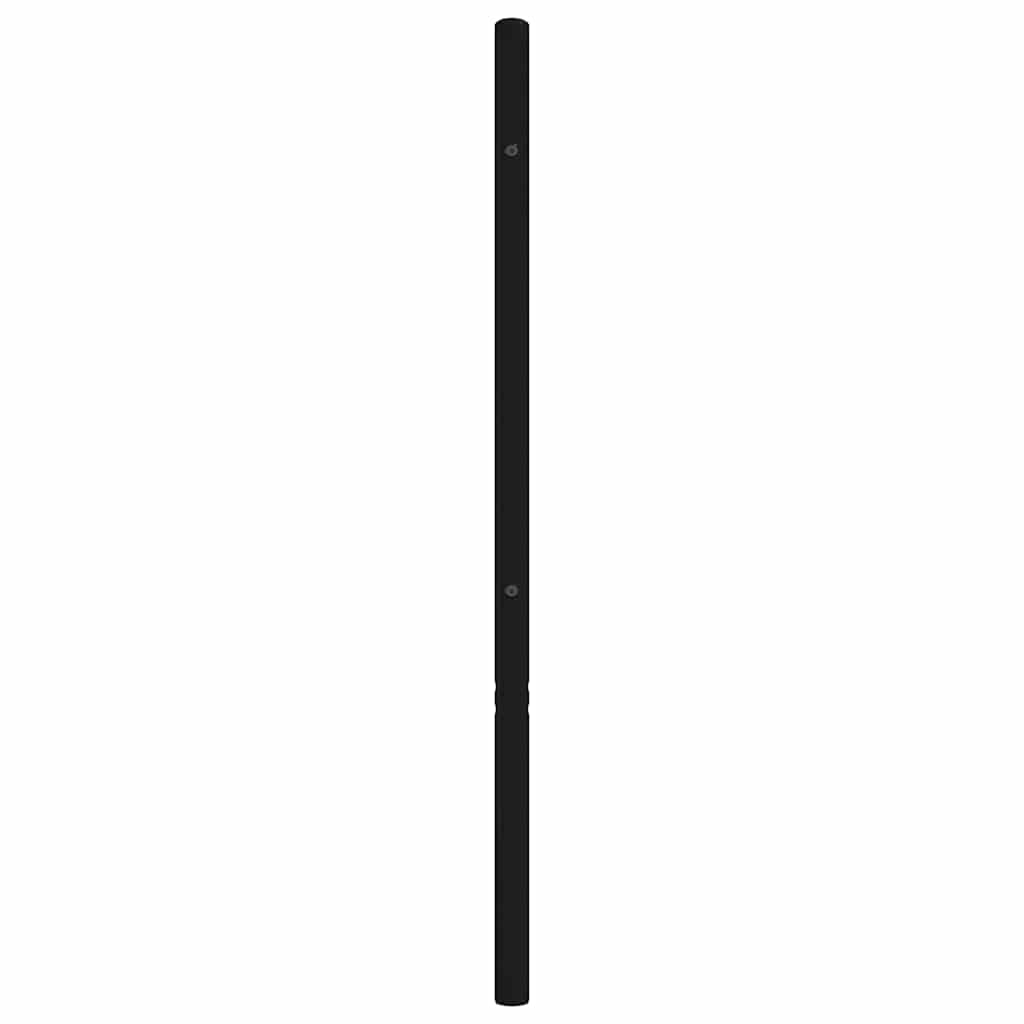 Headboard | Black | Powder-Coated Steel | Single | Durable | Headboard