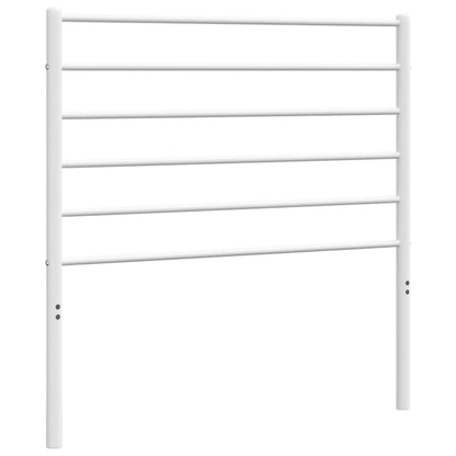 Headboard | White | Powder-Coated Steel | 80 cm wide | Stylish Design