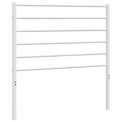 Headboard | White | Powder-Coated Steel | Single Bed Headboard | Durable