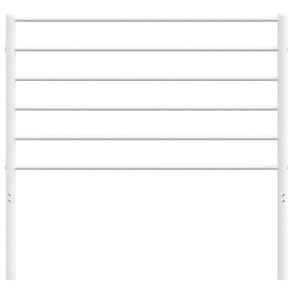 Headboard | White | Powder-Coated Steel | Single Bed Headboard | Durable