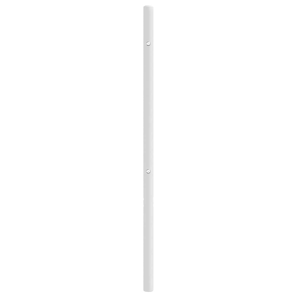 Headboard | White | Powder-Coated Steel | Single Bed Headboard | Durable