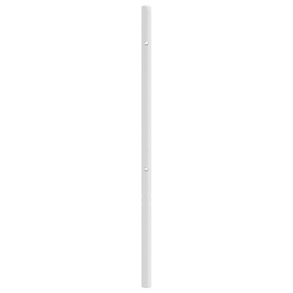 Headboard | White | Powder-Coated Steel | For 120 cm wide bed | Durable