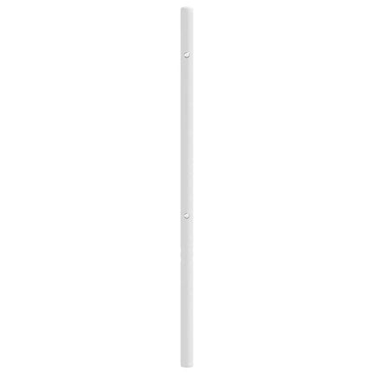 Headboard | White | Steel | Fits 135 cm bed | Durable | Bed Headboard