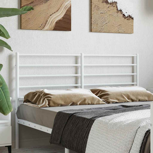 Metal Replace Headboard White 160 cm