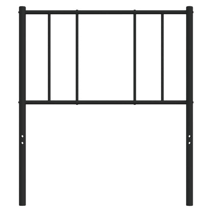 Metal Replace Headboard Black 107 cm