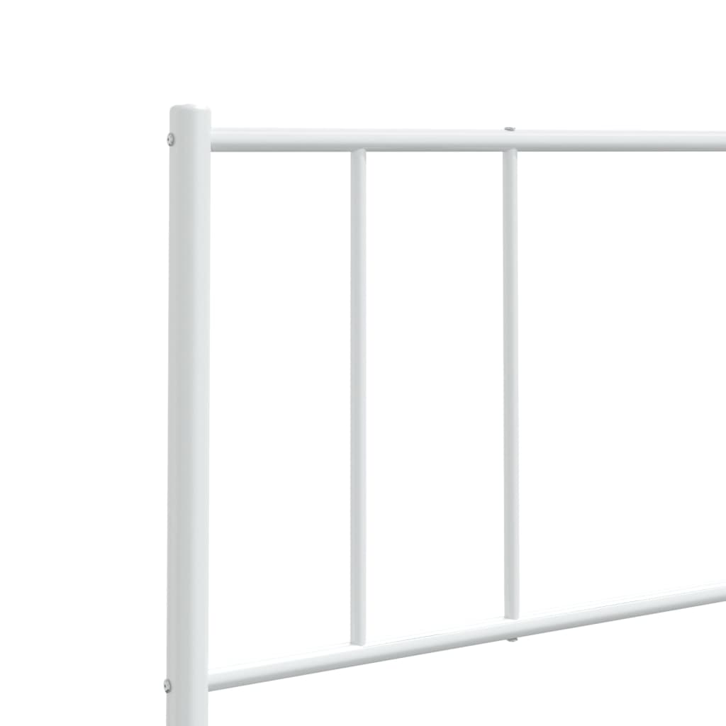 Headboard | White | Powder-Coated Steel