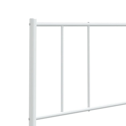 Headboard | White | Powder-Coated Steel