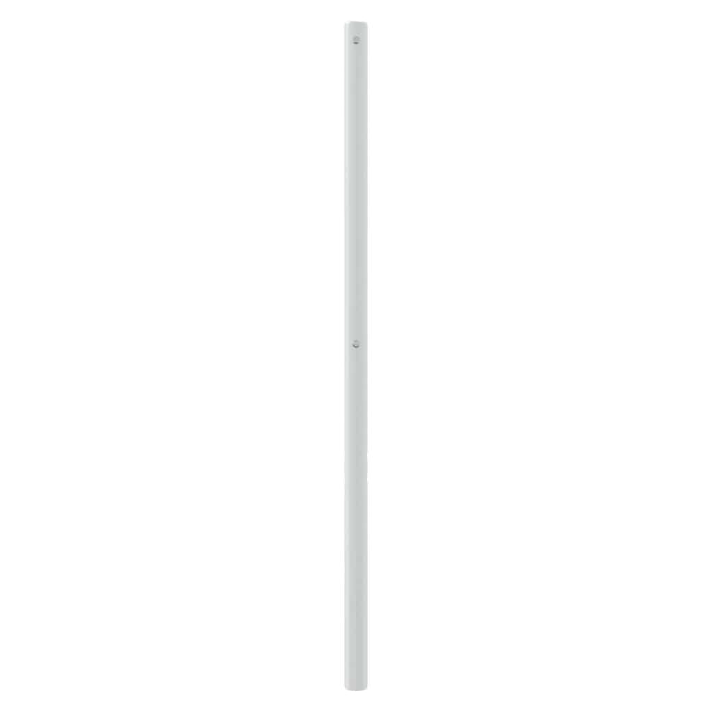 Headboard | White | Powder-Coated Steel | 180 cm wide for double bed