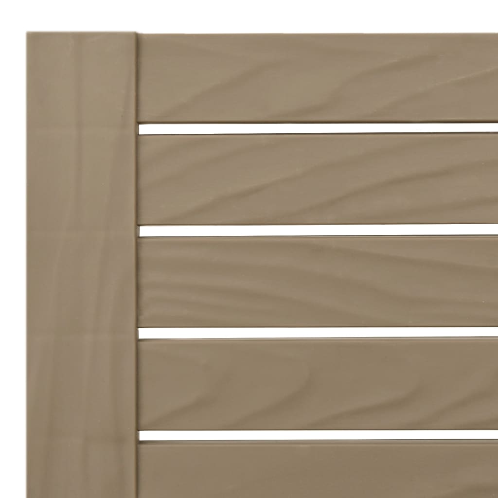 Sun Lounger | Light brown | Polypropylene | 155x58x83 cm